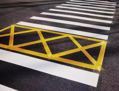 南阳南阳园区交通标线施工